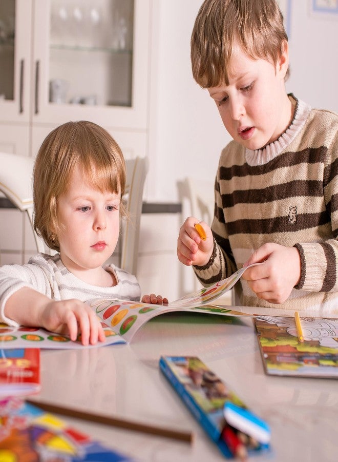 FAVORGEAR Reusable Puffy Sticker Book for Kids - 80+ Cute Restickable Stickers, Toddler Travel Toys for Airplane, Car Road Trip, Keep Toddlers Entertained, Quiet Activity for Ages 1-3 2-4 3-5, Screen-Free Fun - Image 4