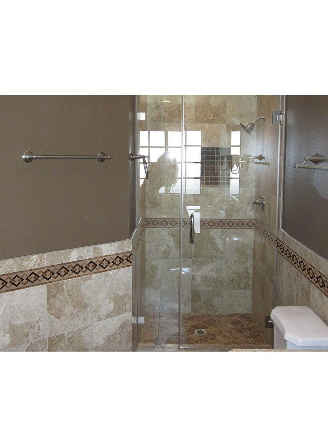 WallDesign Wall Border Sticker - Diamond Link Marble Stone Pattern - Glossy Laminated Waterproof PVC - Roll 3 inch by 10 ft - for Kitchen, Tile, Countertop, Bathroom Decoration - Image 5