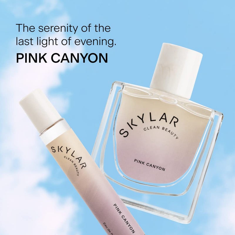 Skylar Pink Canyon Eau de Perfume - Hypoallergenic Perfume for Women & Men, Vegan & Safe for Sensitive Skin - Woody Citrus Perfume with Notes of Grapefruit, Pink Salt & Cedar - 1.70 Fl Oz (Pack of 1) - Image 2