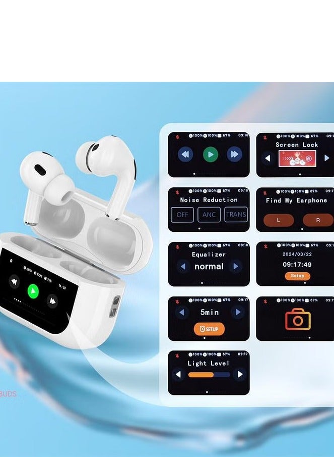 Telzeal DS86 ANC Bluetooth Earbuds â€“ Immersive Sound, Noise Cancelling Design - Image 2