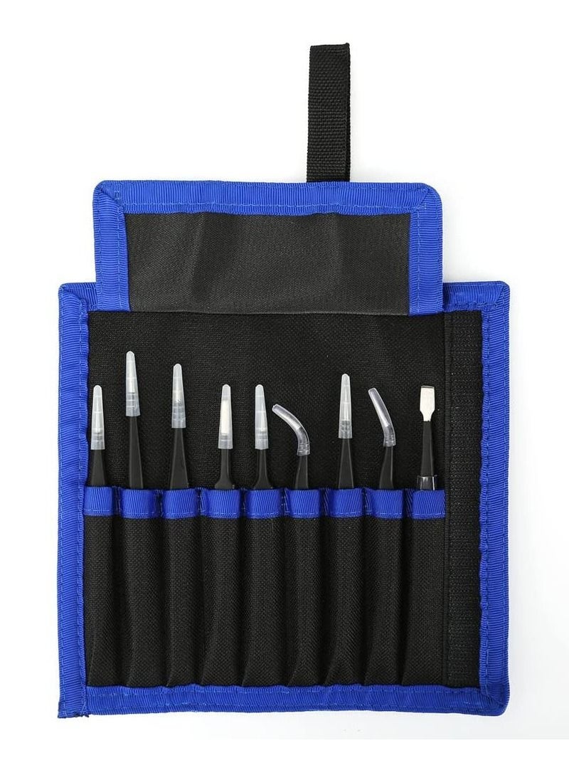 ORiTi 9pcs Stainless steel Tweezer Set  - Image 5