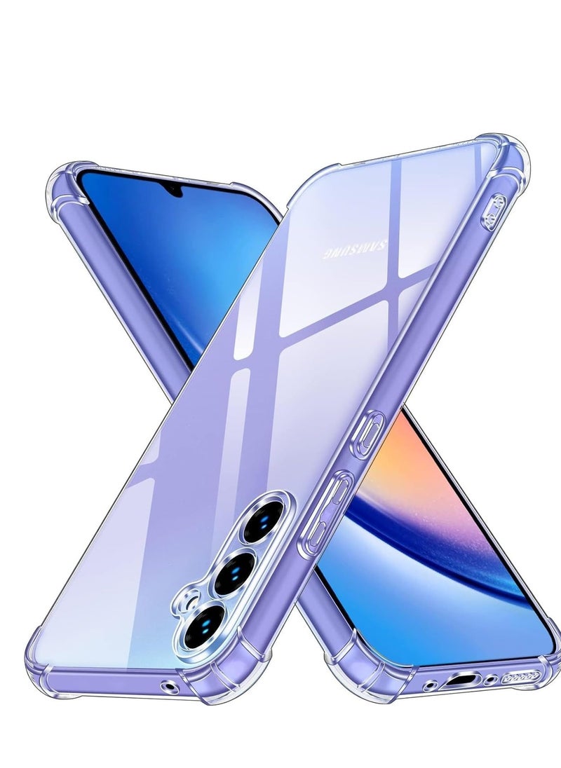 Generic - Clear Case For Samsung Galaxy A55 Case [Silicone Case] [Slim Gel Case] [TPU Bumper] [Ultra Thin Soft Cover] - Image 1