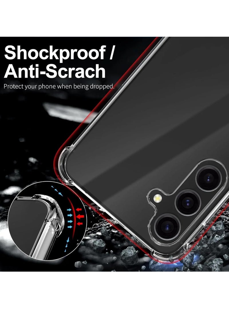 Generic - Clear Case For Samsung Galaxy A55 Case [Silicone Case] [Slim Gel Case] [TPU Bumper] [Ultra Thin Soft Cover] - Image 1