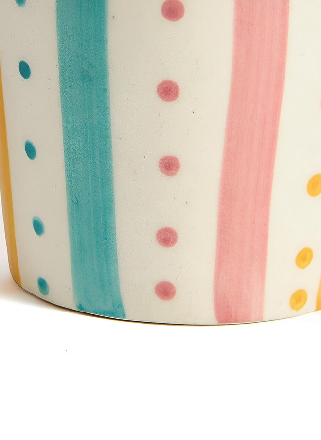 Chumbak Dot & Stripes Essentials Tumbler Planter - Image 5