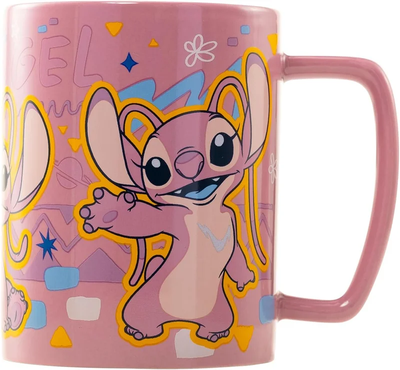 Pyramid Lilo &amp; Stitch Fuzzy Mug - Angel
