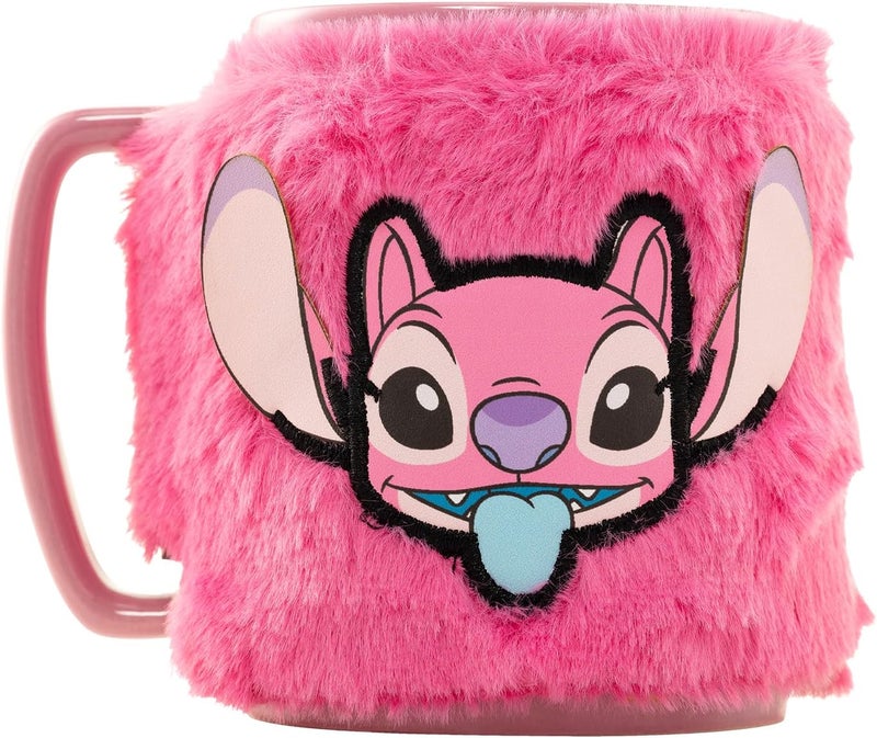 Pyramid Lilo & Stitch Fuzzy Mug - Angel - Image 1