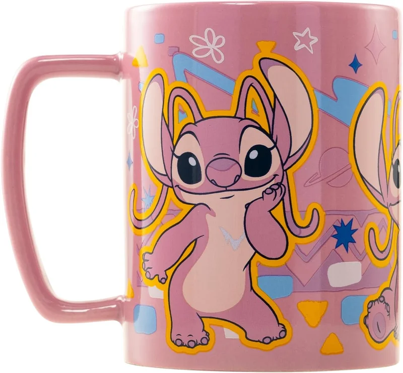 Pyramid Lilo &amp; Stitch Fuzzy Mug - Angel