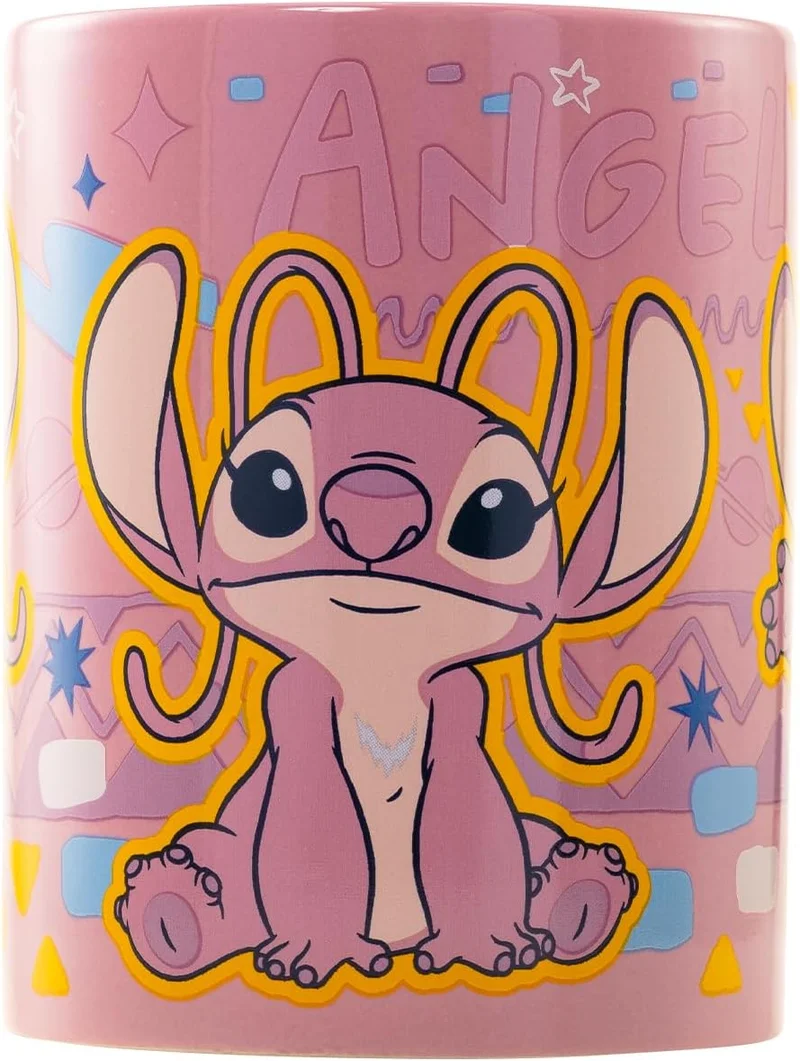 Pyramid Lilo &amp; Stitch Fuzzy Mug - Angel