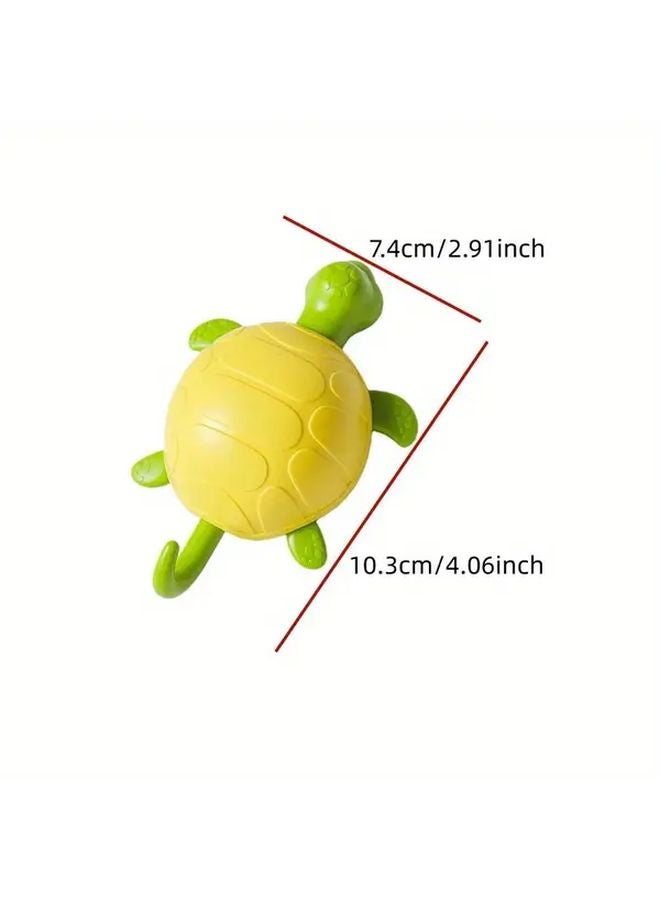 White Grey Sea Turtle Adhesive Wall Hooks No Damage Easy Install for Keys Towels - Image 4