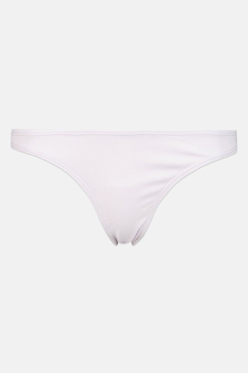 Lefties Women Ribbed Bikini Bottom, Lilac - Image 2