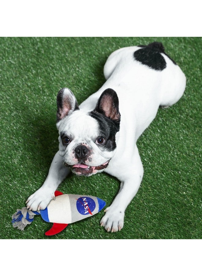 Pets First NASA Rocket Rope Dog Toy, Rocketship Toy for Dogs and Cats with NASA Logo and Design, Dog Rope Toy - Image 3