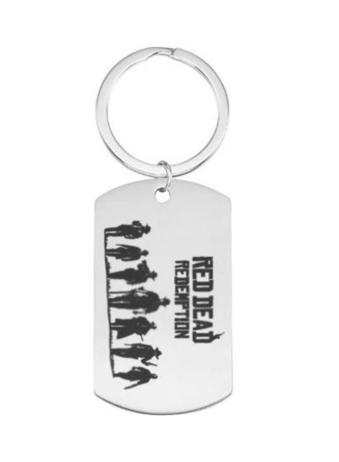 NIBEMINENT Games Of Red Dead Redemption Stainless Stell Key Chain