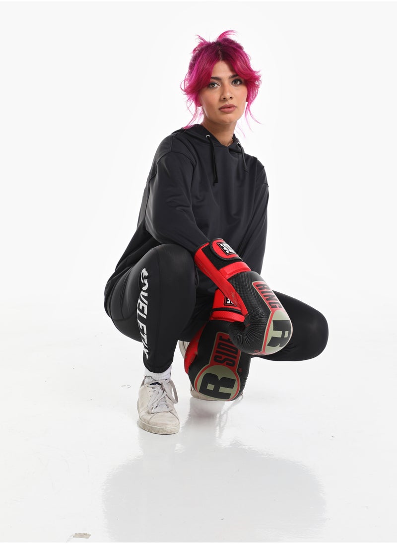 Moveletix Summer Lightweight Black Hoodie Active Buttery Soft - Image 3