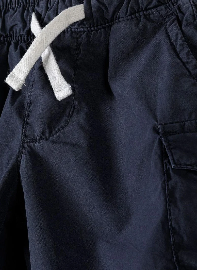 MINOTI Teen Poplin Cargo Shorts