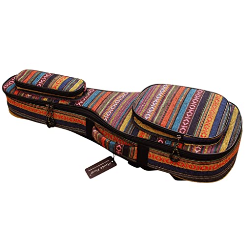 MUSIC FIRST Original Design 0.6" (15mm) Thick Padded Country Style Guitalele, 26-29" Guitar Case & Bag - Image 3