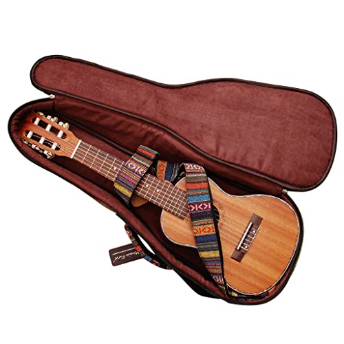 MUSIC FIRST Original Design 0.6" (15mm) Thick Padded Country Style Guitalele, 26-29" Guitar Case & Bag - Image 4