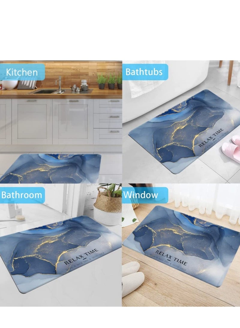 عربست سجادة سجادة حمام، سجادة حمام مبتكرة، سجادة حمام فائقة الامتصاص وسريعة الجفاف مدعمة بالمطاط ومقاومة للأوساخ، سجادة حمام غير قابلة للانزلاق، سجادة أرضية مريحة للحمام - Image 3