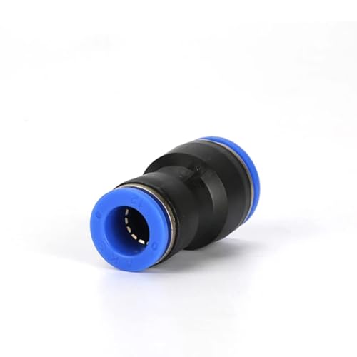 Metaland Reducer Push to Connect Fitting, 1/2" to 3/8" Tube OD, Reducing Pneumatic Quick Connector Coupler (Pack of 10) - Image 3