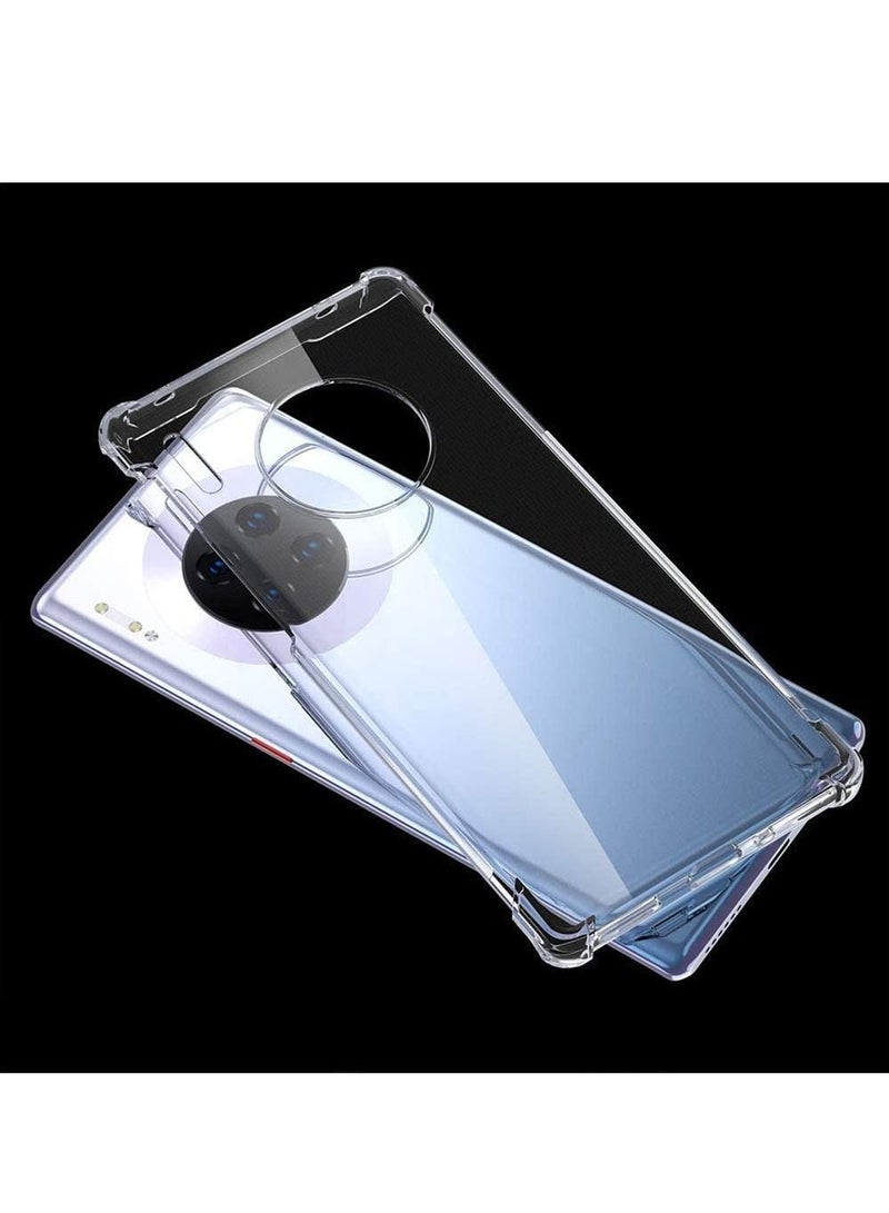 LEDIN Huawei Mate 30 Pro Clear Case Reinforced Corners TPU Cushion Bumper Shockproof Transparent Case Cover for Huawei Mate 30 Pro - Image 5