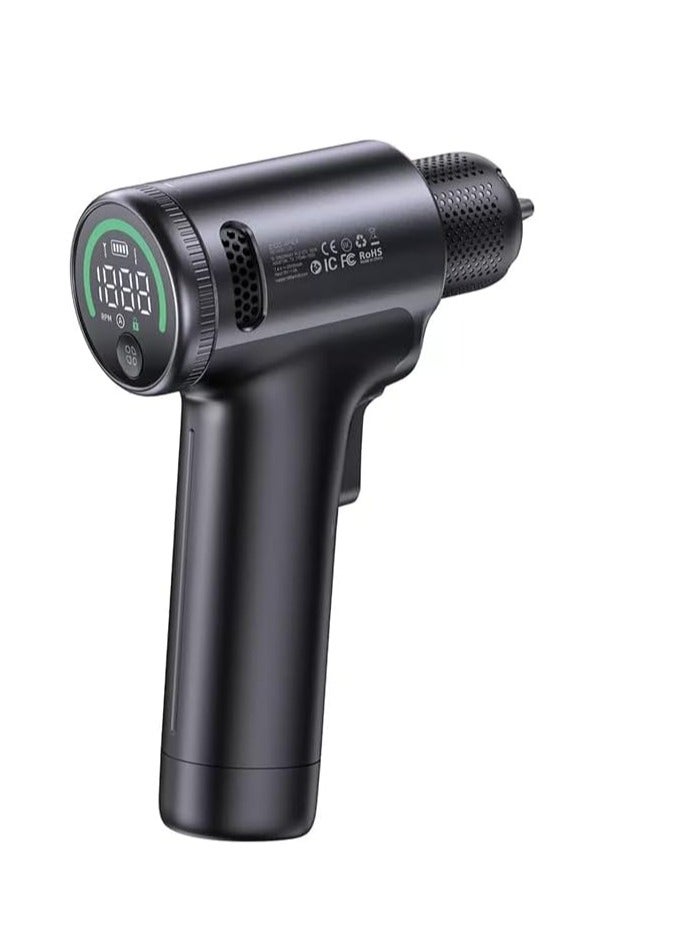 Fanttik Z100 Apex Cordless Brushless Electric Drill, VoltiPulse Brushless Motor Delivers Up To 30 N.m Of Torque And 1250 RPM, Type-C Charging, 2500 mAh, Dual Screen Design - Image 4