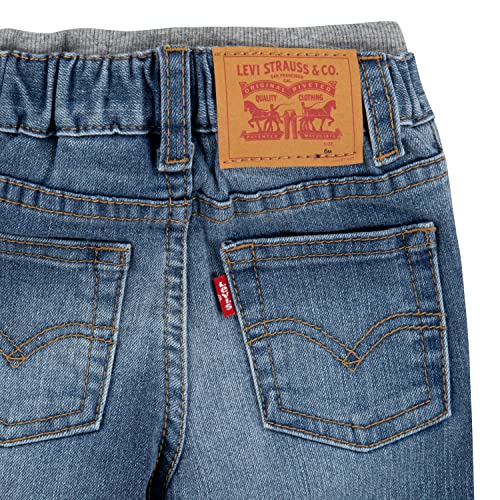 Levi's Baby Boys' Little Straight Fit Jeans, Vintage Sky, 3M - Image 2