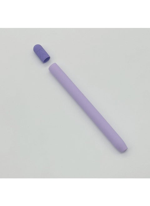 Apple Applepencil2 Generation Pen Case IPad Touch Pen Case Contrast Color Pen Case Anti-slip Silicone Protective Case-Color: Single Pearlescent Bag Packaging-Applicable Models:Applepencil 1/2 Generation