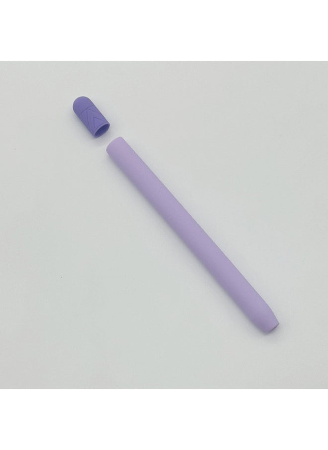 Generic - Apple Applepencil2 Generation Pen Case IPad Touch Pen Case Contrast Color Pen Case Anti-slip Silicone Protective Case-Color: Single Pearlescent Bag Packaging-Applicable Models:Applepencil 1/2 Generation - Image 1