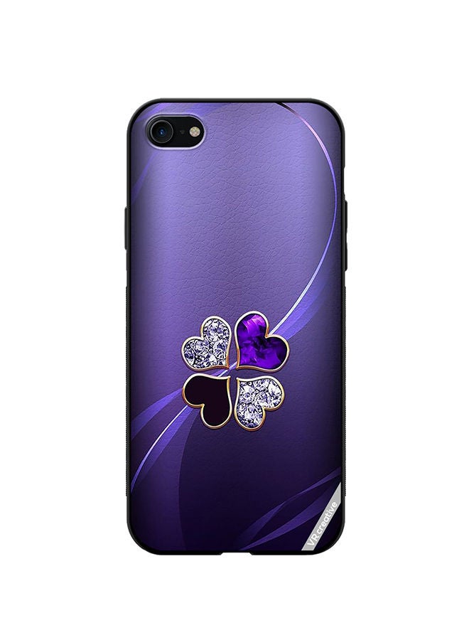 VR CREATIVE Protective Case Cover For Apple iPhone SE (2022) Heart Design Design Multicolour - Image 1