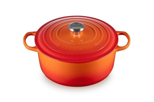 Le Creuset Le Creuset Enameled Cast Iron Signature Round Dutch Oven 725 qt Flame