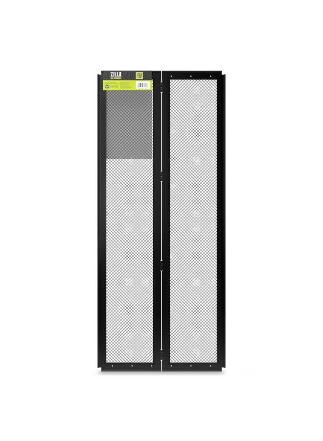 Zilla Pet Reptile Terrarium Fresh Air Screen Cover With Center Hinge 30" X 12" - Image 5
