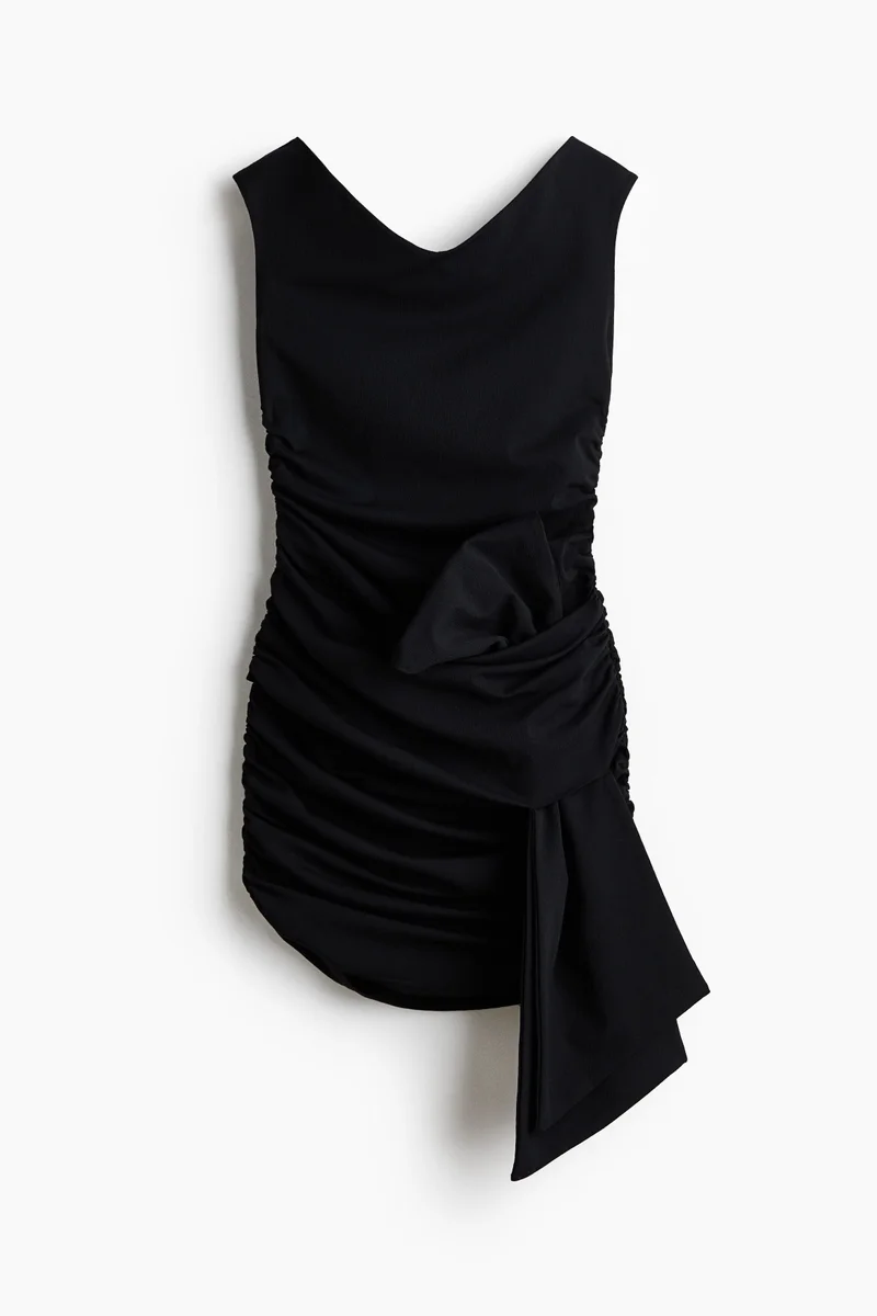 H&M  Draped off-the-shoulder dress for Women | Best Price UAE