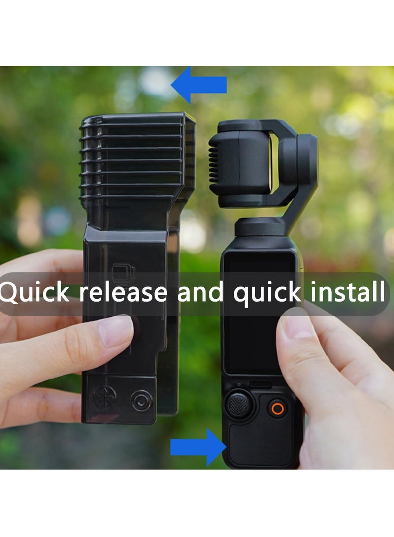 SYOSI Protective Case for DJI Osmo Pocket 3 Gimbal Camera, Protect Lens and Screen, Quick Release Feature, Essential Accessories for Osmo Pocket 3 - Image 2