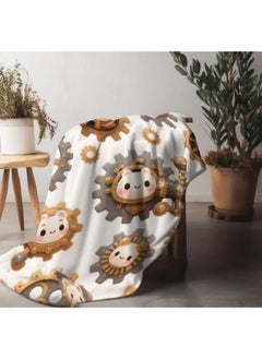 General Baby and children's cartoon flannel thin blanket (warm and comfortable, suitable for sleep, games) 70cm*100cm - 619  - Image 3