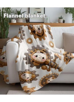 General Baby and children's cartoon flannel thin blanket (warm and comfortable, suitable for sleep, games) 70cm*100cm - 619  - Image 4