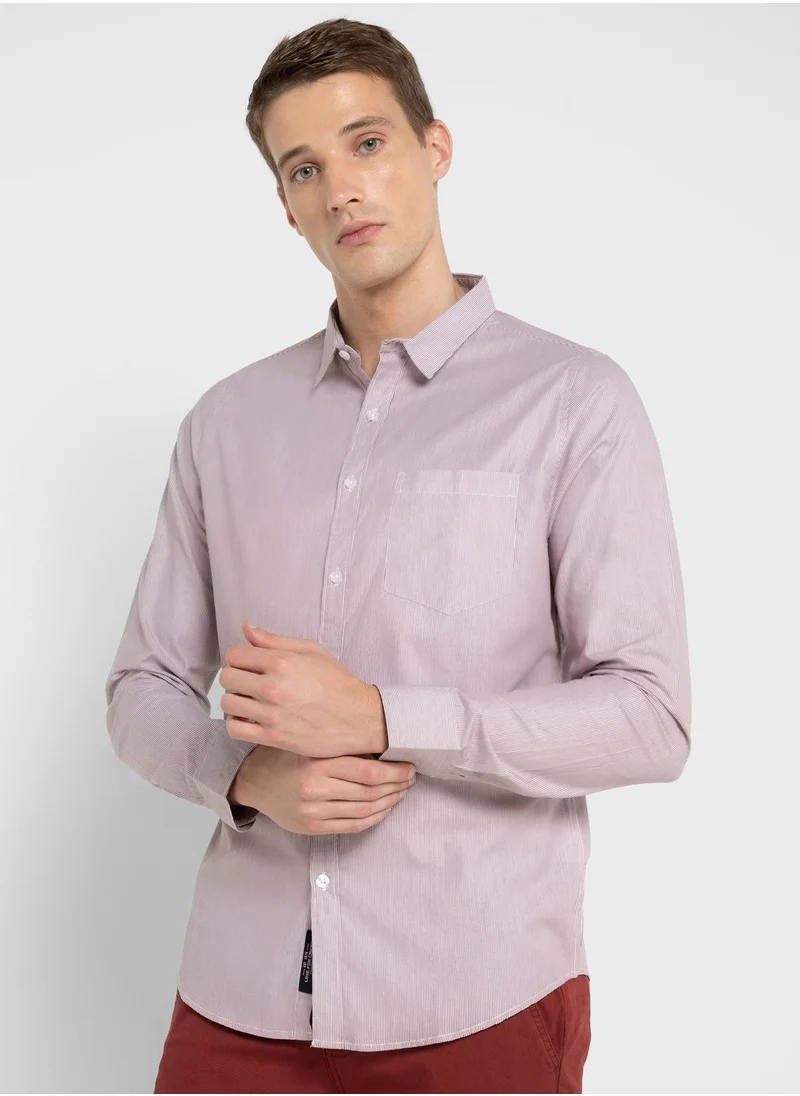 Thomas Scott Classic Slim Fit Pure Cotton Casual Shirt