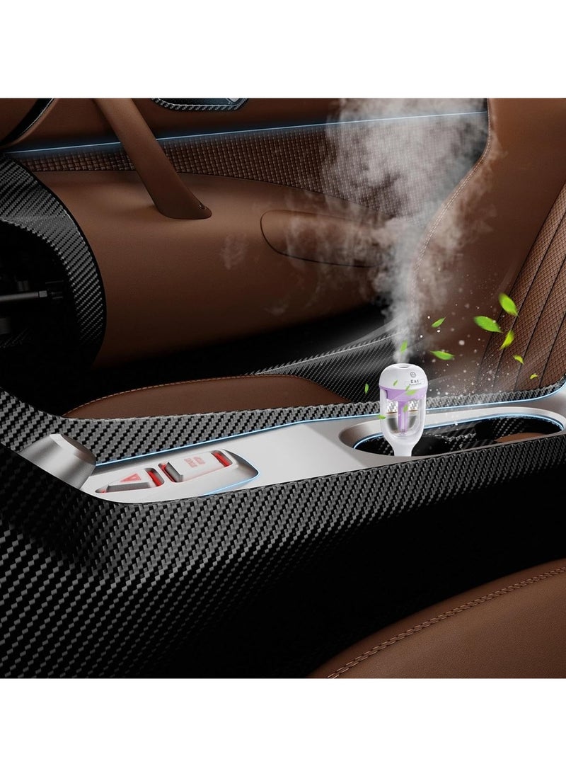 AROAQ - Aromatherapy Diffuser for Cars | Air Humidifier and Purifier, Car Oil Diffuser, Diffuser Humidifier Combo, Air Freshener - Image 1