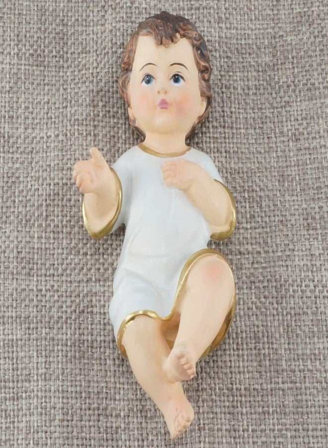 GiftYou Resin Baby Jesus Figurine in Holy Cloth - Nativity Collectible Statue and Holy Faith Gifts (2.4 inch) - Image 5
