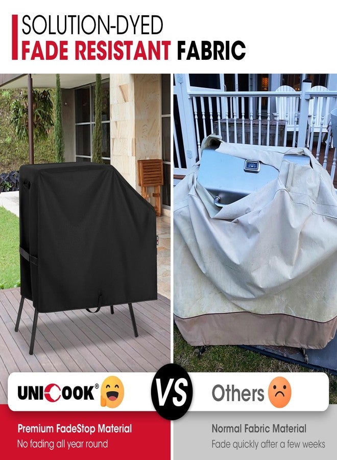 Unicook Griddle Cover for Blackstone 22 Inch 17 Inch Griddle with Hood and Stand, Heavy Duty Waterproof BBQ Grill Cover for Outdoor Grill, Flat Top Grill Cover with Sealed Seam (Cover Only) - Image 3