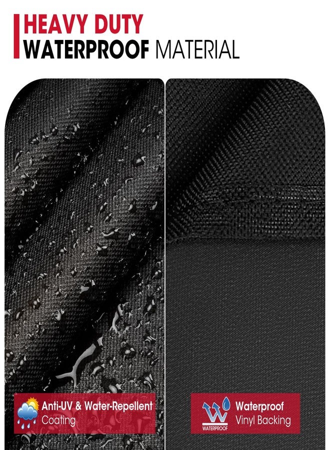 Unicook Griddle Cover for Blackstone 22 Inch 17 Inch Griddle with Hood and Stand, Heavy Duty Waterproof BBQ Grill Cover for Outdoor Grill, Flat Top Grill Cover with Sealed Seam (Cover Only) - Image 4