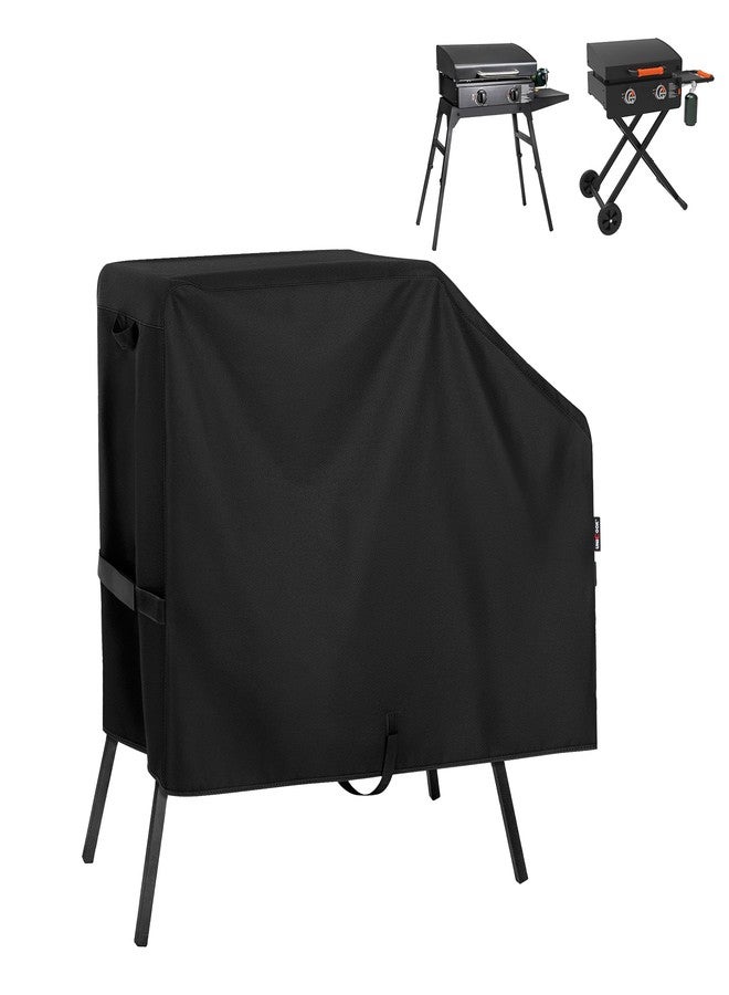 Unicook Griddle Cover for Blackstone 22 Inch 17 Inch Griddle with Hood and Stand, Heavy Duty Waterproof BBQ Grill Cover for Outdoor Grill, Flat Top Grill Cover with Sealed Seam (Cover Only) - Image 1