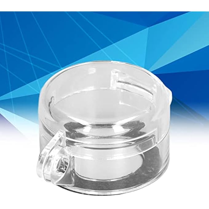 Sorandy 1 قطعة غطاء حماية بلاستيكي شفاف لمفتاح الضغط على زر الأسطوانة غطاء حماية دائري لقطر الفتحة 30 مم 12 بوصة غطاء قفل زر الضغط الآمن الشفاف - Image 4