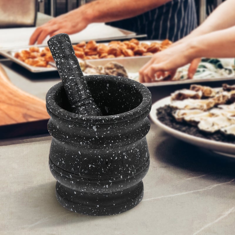 🍽️ مطحنة ثوم يدوية متينة وسهلة التنظيف مناسبة للتوابل والأعشاب - Image 1