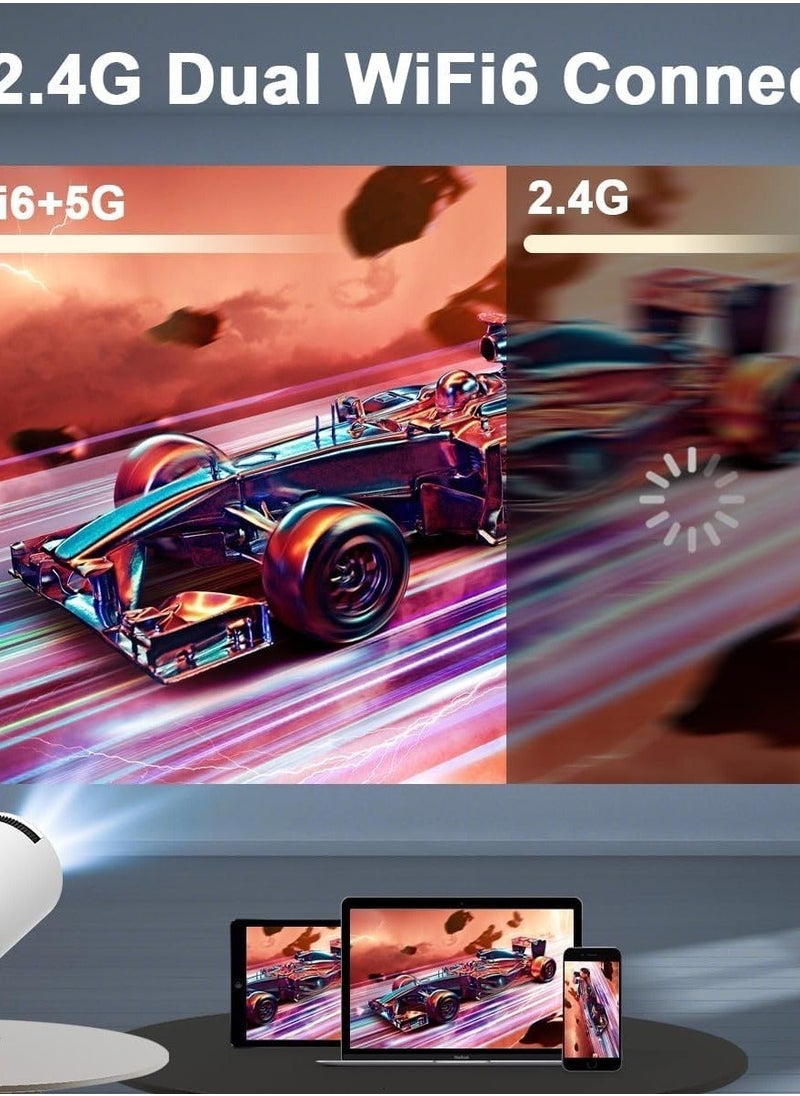 HY300 Android 5G Wifi Smart Portable Projector 1280 720P Full HD Office Home Theater Video Mini Projector Optical specification