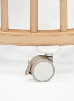 STOKKE Sleepi Canopy V3 Create A Cozy, Calm Environment For Babyeasy To Assemble Lightweight Fabric Compatible With Sleepi Baby Bed And Mini White  - Image 3