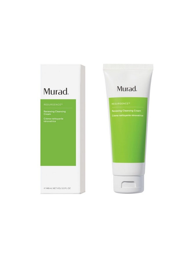 Murad Murad Renewing Cleansing Cream - Anti-Aging, Cleansing Cream Face Wash - Lactic Acid and Antioxidant Vitamin-E Face Cleanser for Tightening, 5 Fl Oz  - Image 1