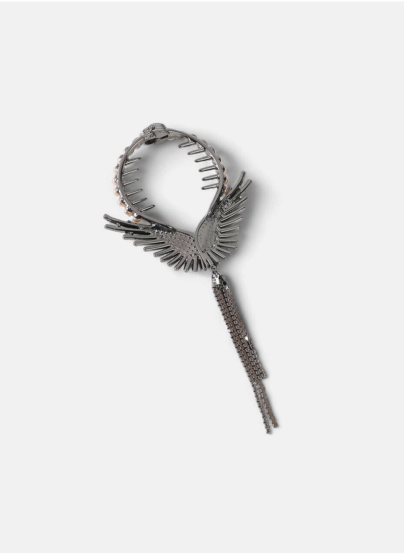 SOHI Women's The Winged Banana Clip  - Image 5