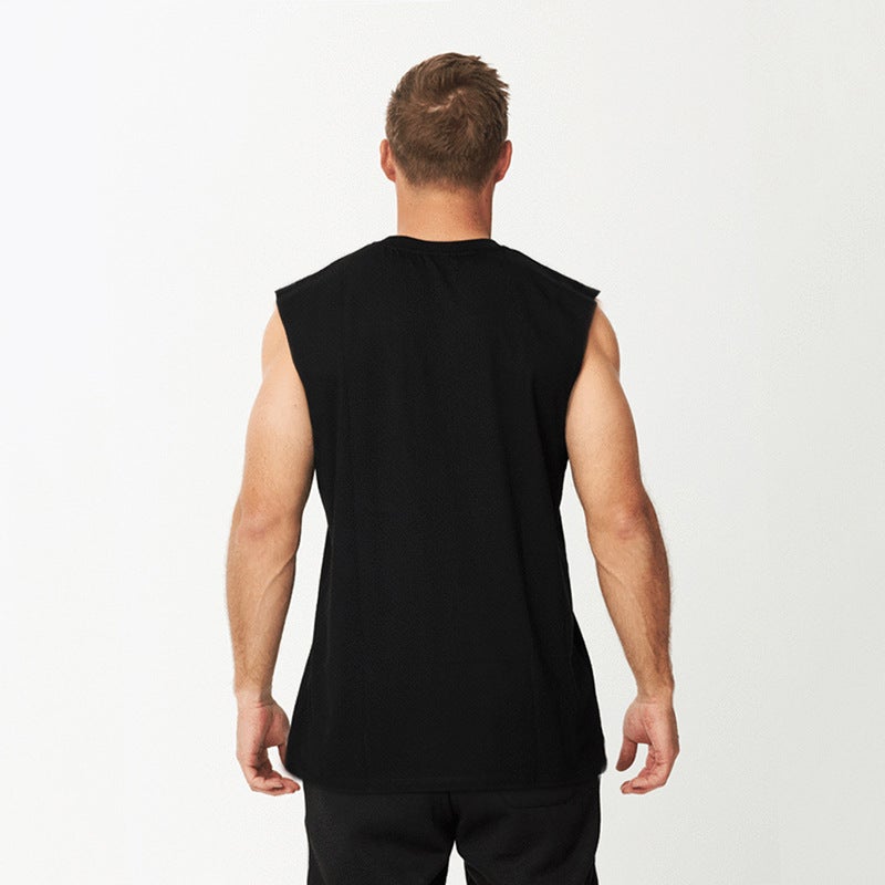 Men's Fitness Vest summer mesh breathable sleeveless T-shirt muscle bodybuilding training exercise iron running undershirt - Image 5