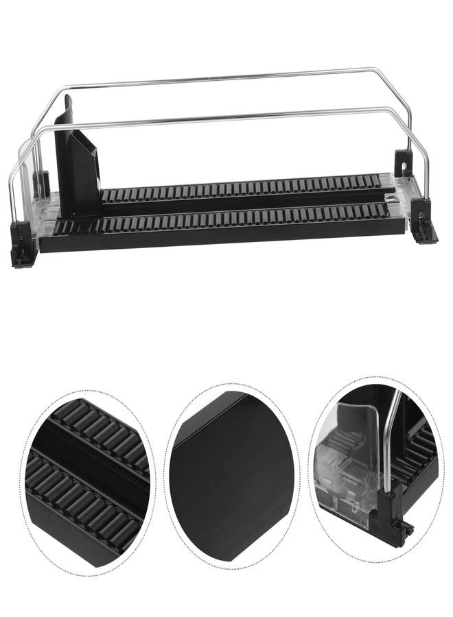 سولوستر دافع مشروبات بلاستيكي من سولستر، سهل التركيب، يُثبّت على رف الثلاجة، يُعيد تعبئة المشروبات لعرض منظم في المنازل والمتاجر الصغيرة. - Image 3