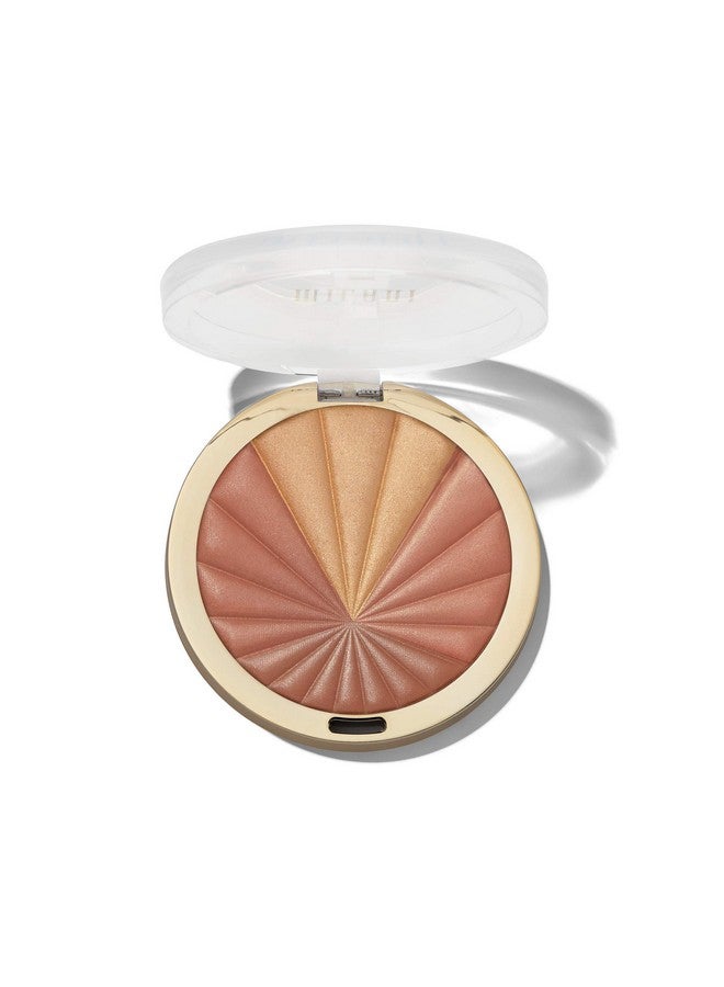 MILANI Color Harmony Blush Palette Bronze Burst (0.3 Ounce) Vegan Cruelty Free Powder Blush Compact Shape Contour & Highlight Face With 4 Matte Shades - Image 3