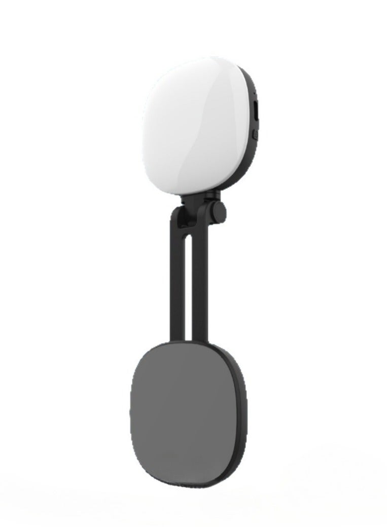 Rotatable Magnet Photography Light Portable Mirror Selfie Light LED Video Light - Image 1